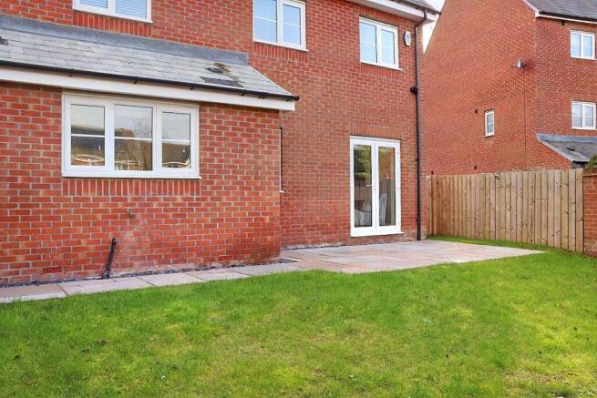 Rear garden