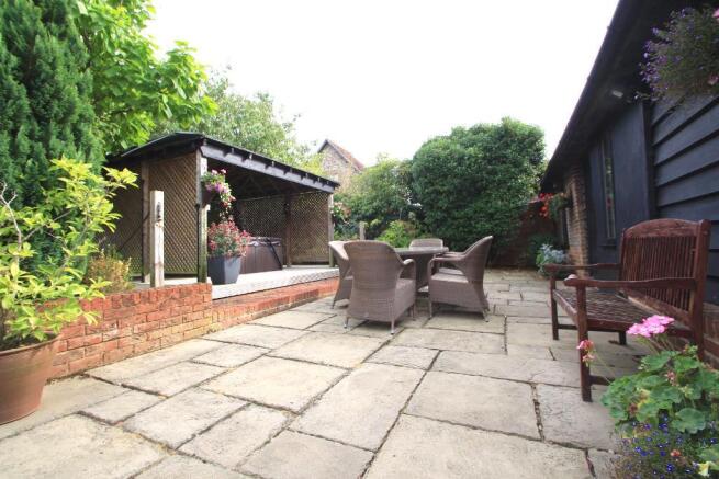 Patio, door to Annexe Room