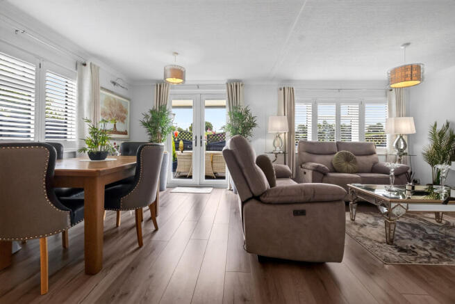 living & dining room