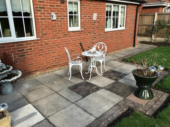 Rear garden
