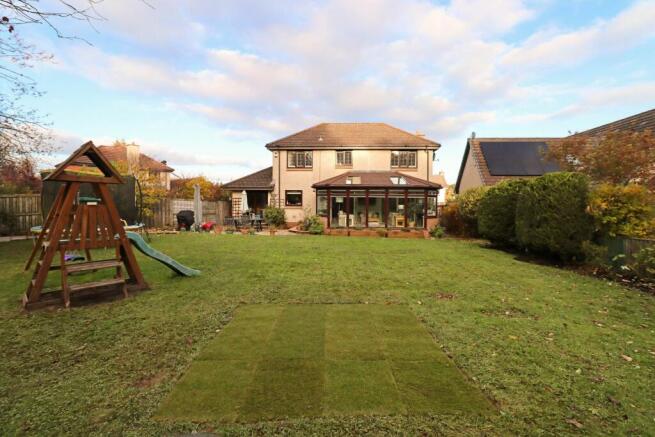 Rear of Property