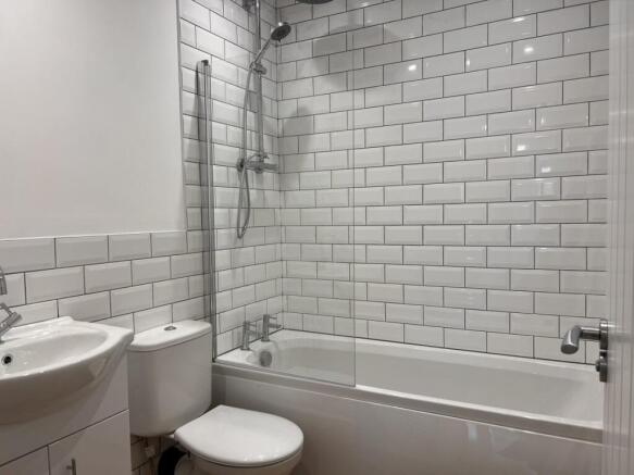 Bathroom Shower over Bath