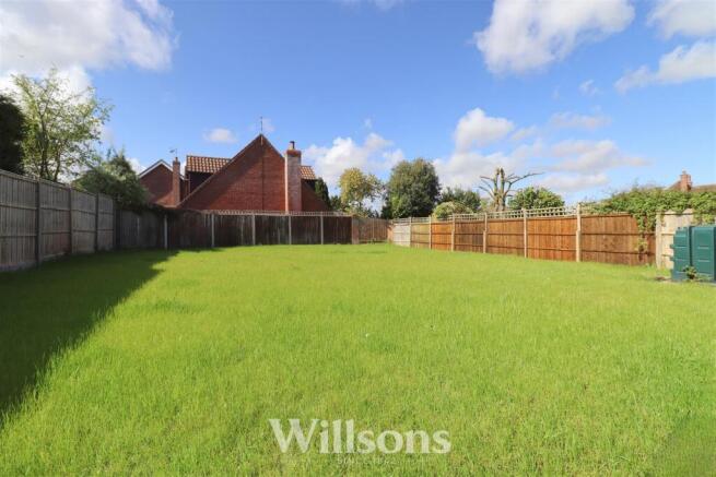 West Facing Garden