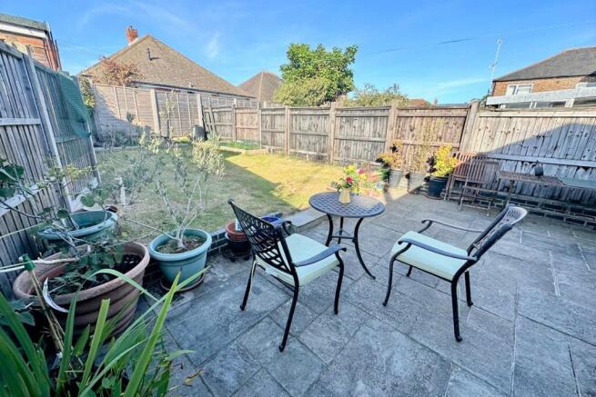 Rear garden