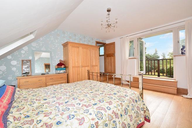 Bedroom 1 & balcony