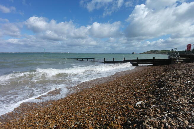 Colwell Bay beach...