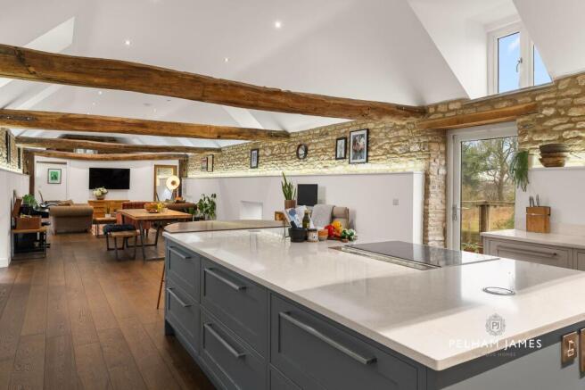 Open Plan Kitchen/Living Area, The Malt House, Market Deeping