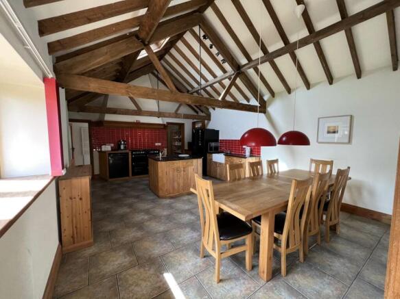 DINING AREA AND KITC