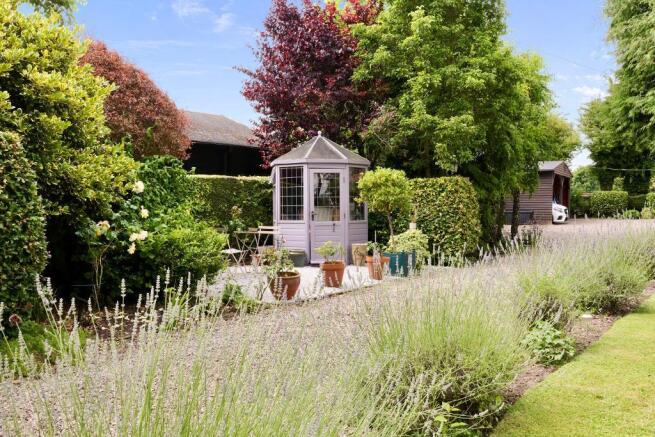 Summer house and car port