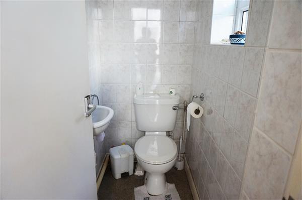 CLOAKROOM AND TOILET