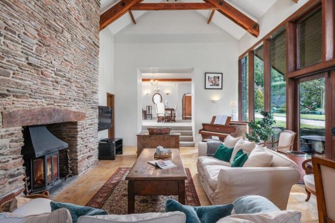 Sitting Room, HigherGreenway Barn, Maypool, Galmpton