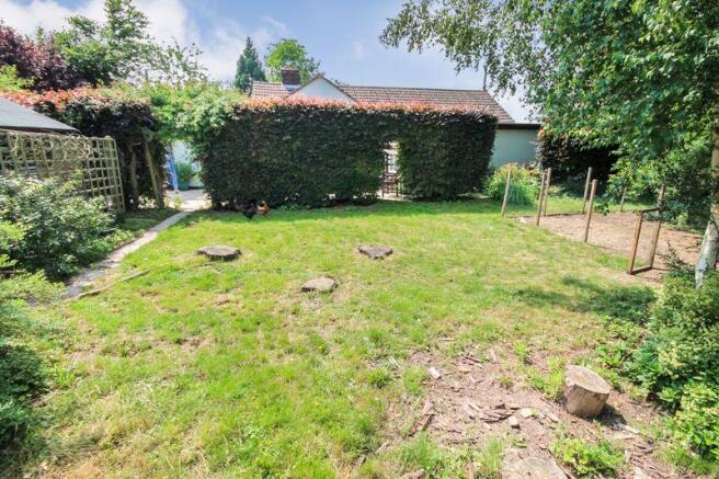 Rear garden