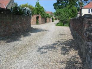 Driveway to Garage
