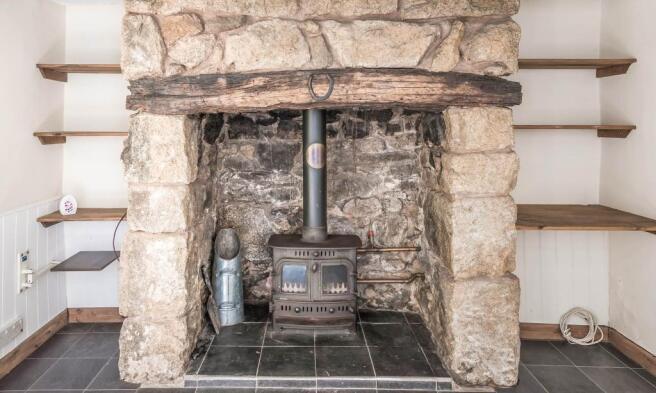 Inglenook fireplace