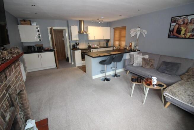 Open plan kitchen area