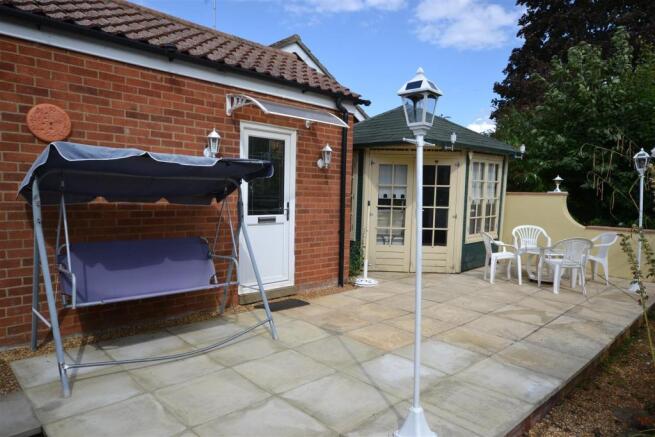 rear patio