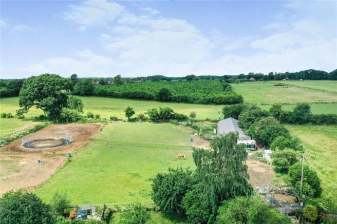 Drone Field Shot