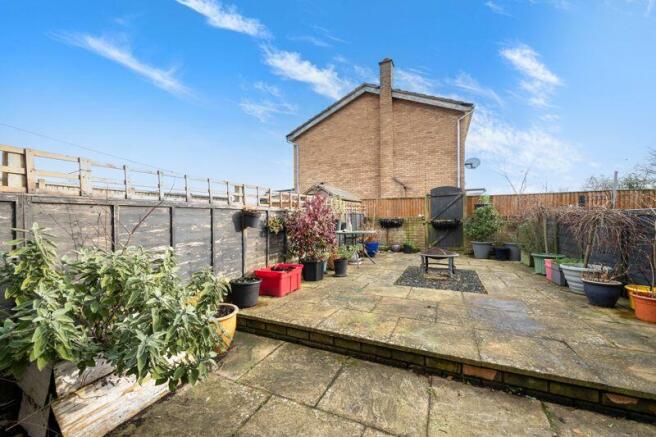Rear garden