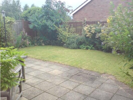 Rear garden