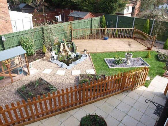 Rear garden