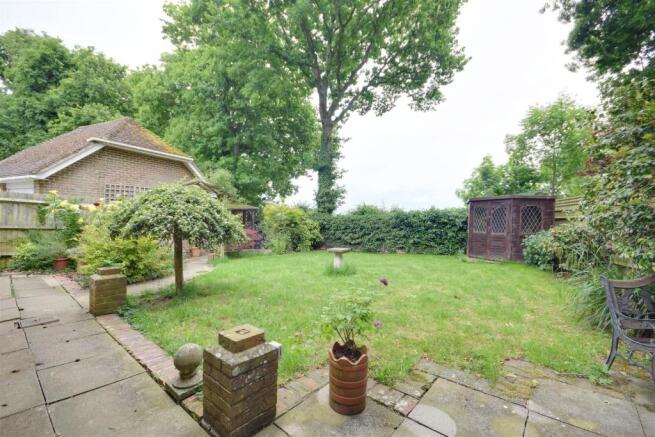 Rear garden