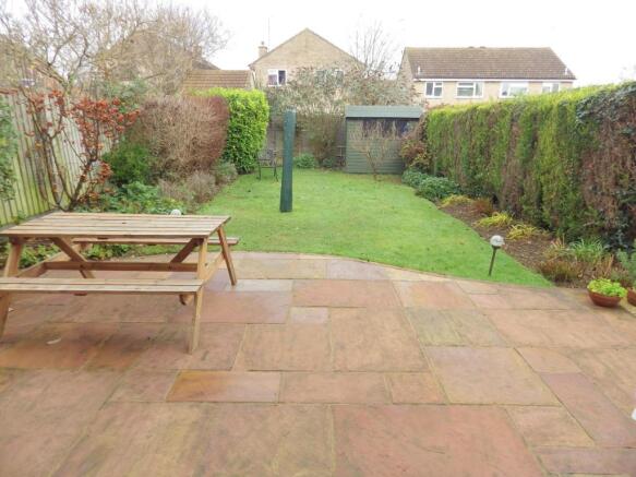 Rear garden
