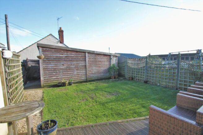 Rear garden