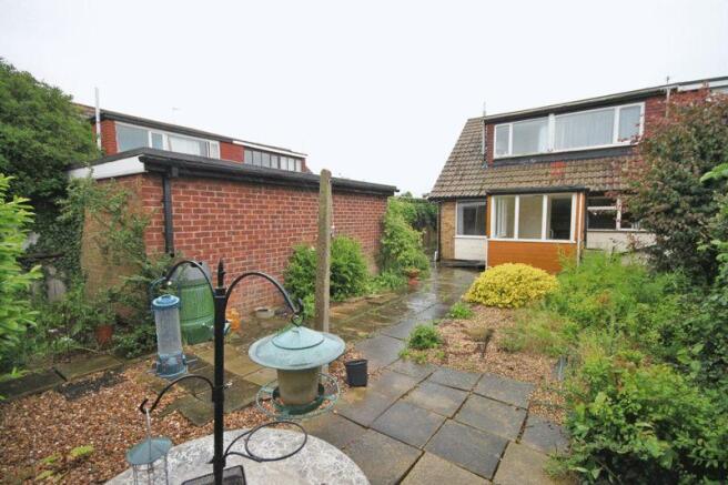 Rear garden