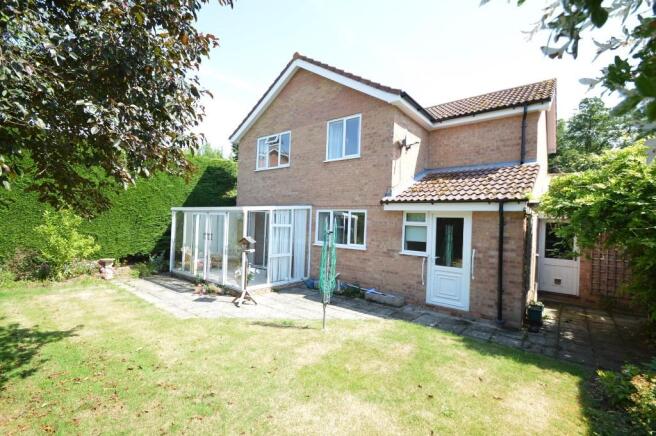 Rear of property