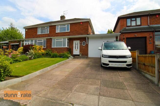 2-bed semi-detached on Greenside Avenue, Stockton Brook, Stoke-On-Trent, £220,000