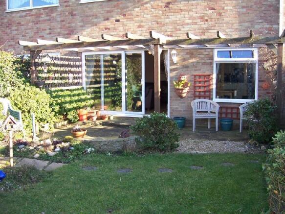 Rear garden x2