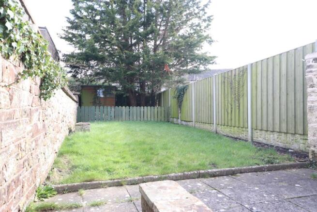 Rear garden