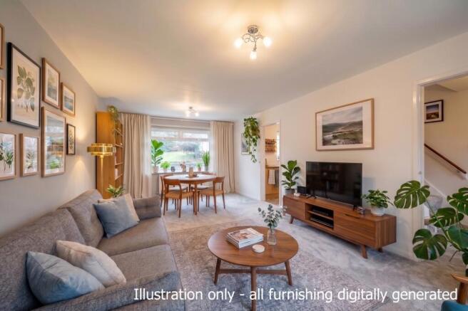 ILLUSTRATION ONLY - Living room