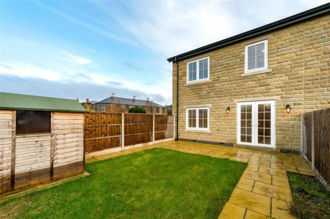 Rear With Shed