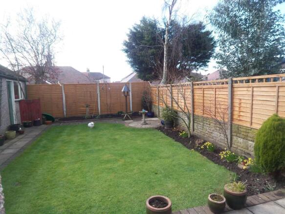 Rear garden