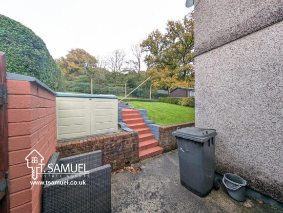 Rear garden