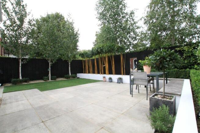 landscaped garden