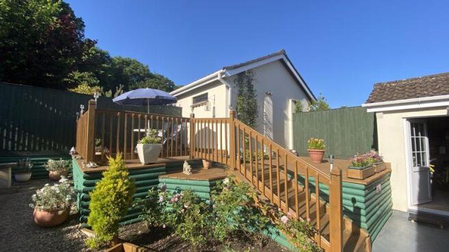 Rear garden