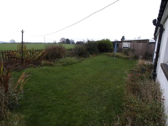 Rear garden