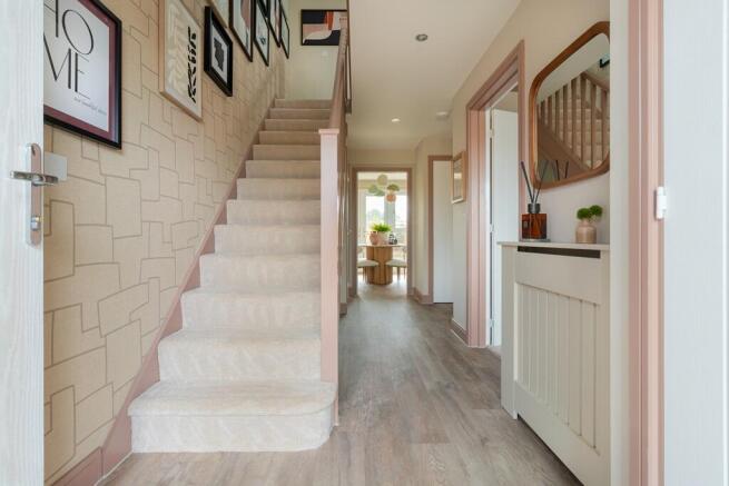 A welcoming hallway
