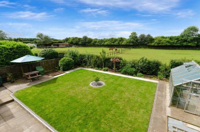 Rear garden