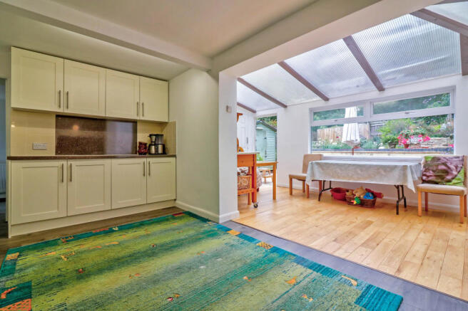 Kitchen and Conservatory