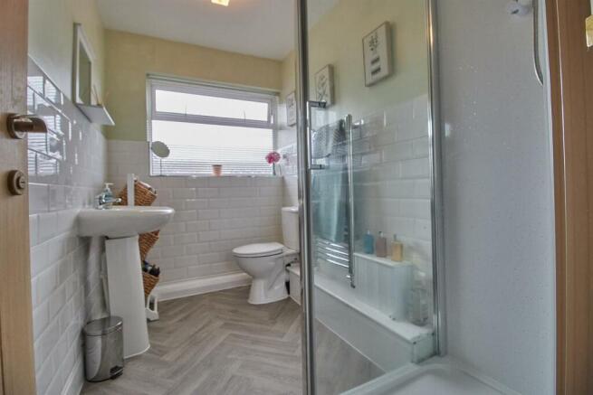 REFITTED SHOWER ROOM TO REAR