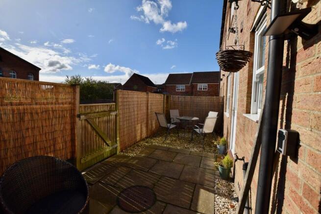 Rear garden
