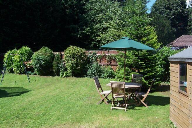 Rear garden