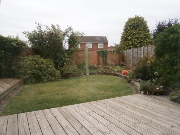 Rear garden