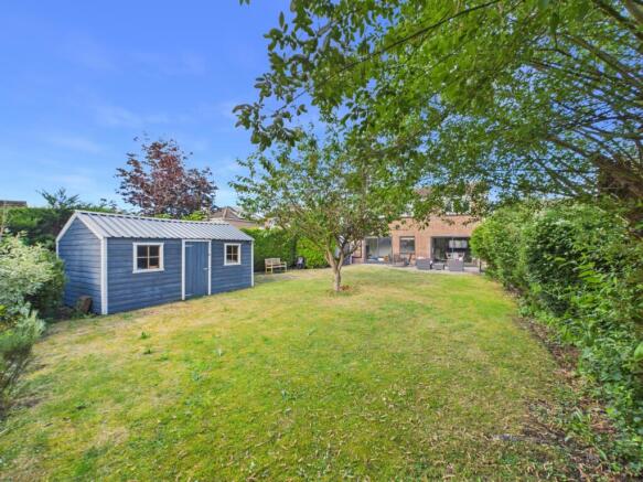 Rear garden