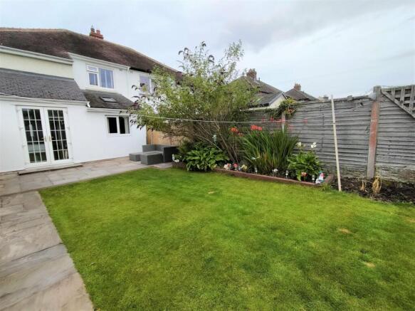 Rear garden