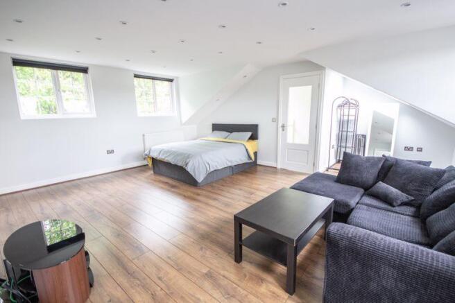 Annex Lounge Area & Bedroom Area