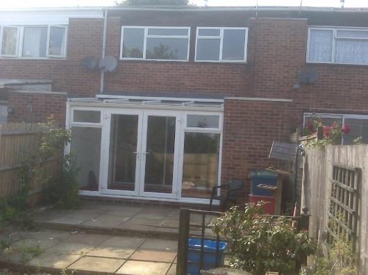 Rear of Property